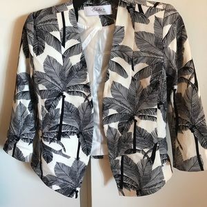 Boutique Palm tree blazer